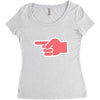 look late Women's Triblend Scoop T-shirt