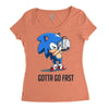 caffeine boost Women's Triblend Scoop T-shirt