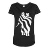 american flag soldier Maternity Scoop Neck T-shirt