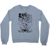 navy  girl Crewneck Sweatshirt