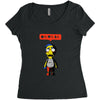 nobody likes him Women's Triblend Scoop T-shirt
