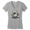zomboy attacks (2) Women's V-Neck T-Shirt