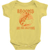 brooms are for amateurs 2 Baby Bodysuit