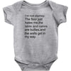 i'm not clumsy Baby Bodysuit