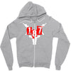 187 ,fight ,gang,waffe,gun,film,neu Zipper Hoodie