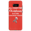 all i want for christmas is a cure carcinoid cancer Samsung Galaxy S8 Case