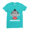 proud grandma graduate 2018.. Ladies Fitted T-Shirt