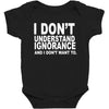 i don't ignorance Baby Bodysuit