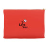 I LOVE YOU Accessory Pouches