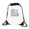 grandma life Drawstring Bags