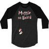 Muggle On Board Floral 3/4 Sleeve Shirt