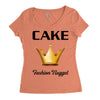cake fashion nugget Women's Triblend Scoop T-shirt