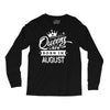 Queens Are Born In August Long Sleeve Shirts