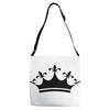 Queens Are Born In February Back Adjustable Strap Totes