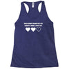 video games ruined my life funny Racerback Tank