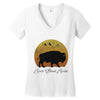 roam sweet roam slouchy Women's V-Neck T-Shirt