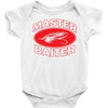 master baiter (2) Baby Onesie