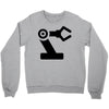 black robot Crewneck Sweatshirt