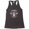 skull men Racerback Tank