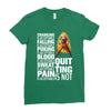 super saiyan quitting is not Ladies Fitted T-Shirt