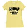nerd Ladies Fitted T-Shirt