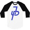 jake paul blue 3/4 Sleeve Shirt