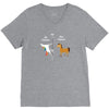 my girl friend your girlfriend unicorn V-Neck Tee