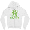 sham rocker shamrock Zipper Hoodie