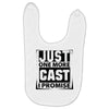 Just One More Cast I Promise Baby Bibs