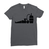 drink beer Ladies Fitted T-Shirt