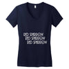 Red Sparrow Women's V-Neck T-Shirt