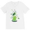 leaf storm V-Neck Tee