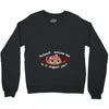 August Peeking Out Baby Girl Crewneck Sweatshirt