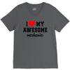 i love my awesome mechanic V-Neck Tee