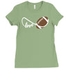 football infinity love Ladies Fitted T-Shirt