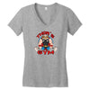 thor's gym Women's V-Neck T-Shirt