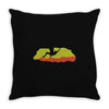 climbing rocks wall climb indoor outdoor Throw Pillow