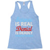 science is real Racerback Tank