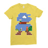 Mario Games Ladies Fitted T-Shirt