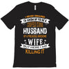 Super Cool Husband Of A Freaking Awesome Wife T-Shirt