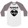 Mama is My Bestie 3/4 Sleeve Shirt