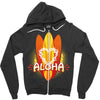 aloha Zipper Hoodie