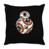 calavera droid Throw Pillow
