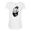 beard Maternity Scoop Neck T-shirt