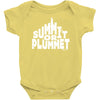 summit or plummet Baby Onesie
