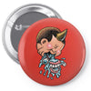 bjorn horn Pin-back button