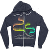 aurora Zipper Hoodie