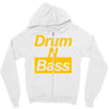 drum n bass birthday music Zipper Hoodie