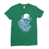 hip hop hibernation Ladies Fitted T-Shirt
