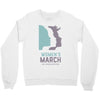 women's march 2017 on washington Crewneck Sweatshirt
